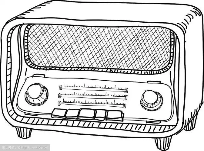 如何画收音机简笔画