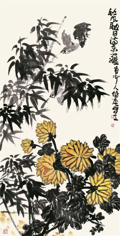 浅谈田博庵的大写意花鸟画艺术