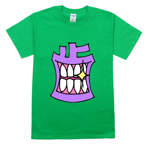 创意字齿字搞笑舒适彩色t恤-diyt恤图案设计_世纪开元定制平台