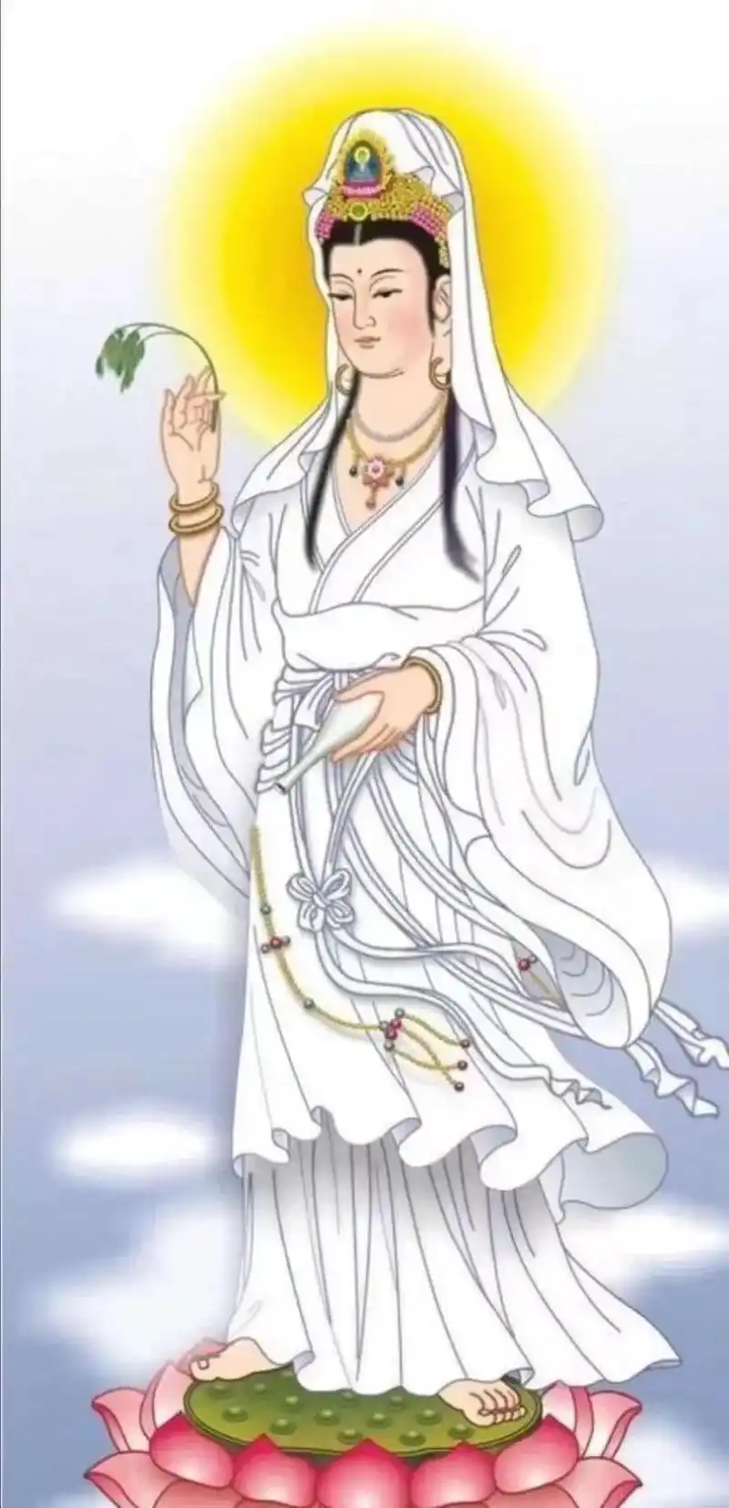 观音菩萨保平安.#创作灵感 第一百99一十五集,观音菩萨一现 - 抖音