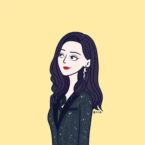 女明星时尚卡通头像 卡通头像图片大全 -【爱个性】