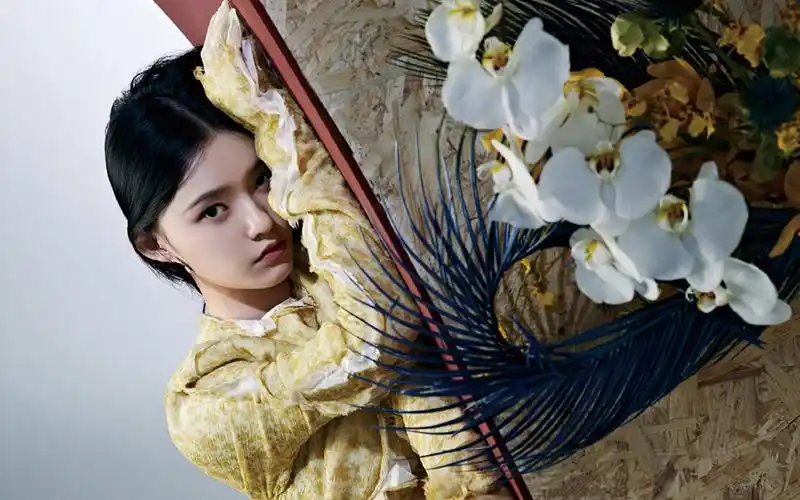 林允时尚冷艳写真桌面壁纸