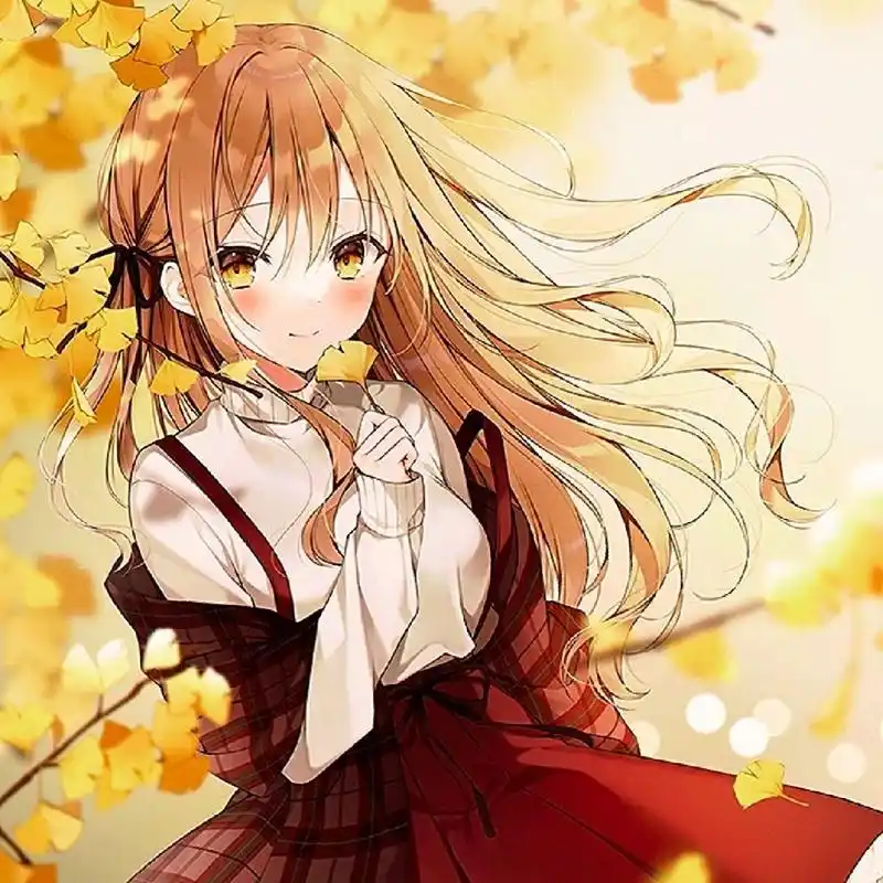 动漫头像|温柔小清新二次元女头分享 软件:一甜91(工具-细调) 亮度