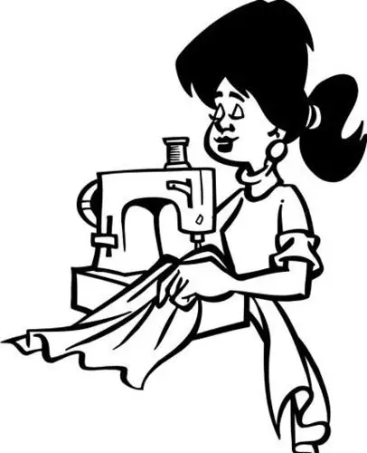 裁缝卡通行业人物矢量素材eps格式0032