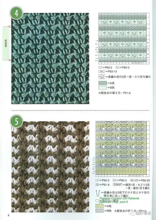 【2018026】上百款阿富汗钩针花样让你一次学个够