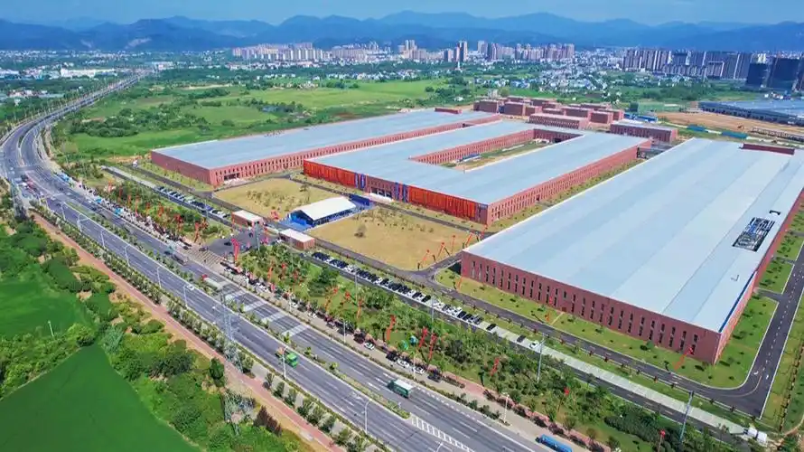 桐城国轩新能源有限公司厂区外景.桐城市委宣传部供图