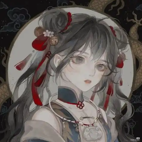 超美古风女生头像 因为你 我变得温柔又可爱 以后也拧不开瓶盖啦