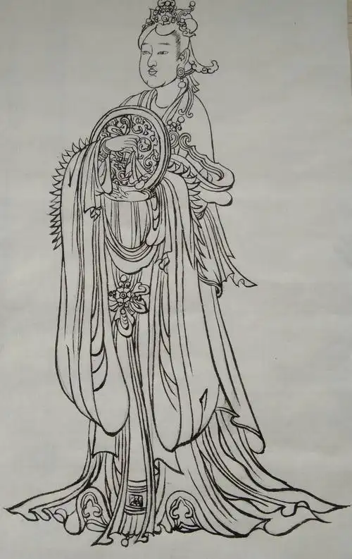 国画白描练习|其他|其他|一次小蓝_临摹作品-站酷zcool