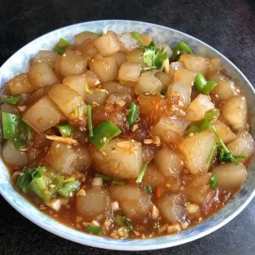 烟火不识做的炒凉粉