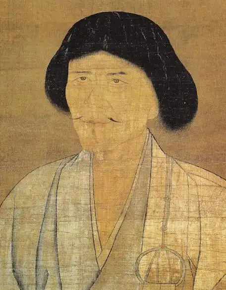 高峰原妙禅师像 赵雍