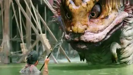 西游降魔篇鱼妖张开血盆大口一嘴就将女孩吞下真是太凶残