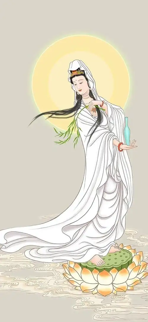 观音菩萨壁纸__财经头条