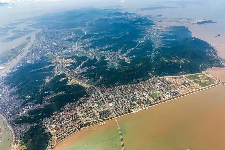 舟山市航拍图片