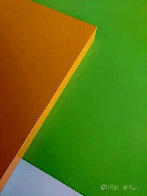 抽象的橙绿色背景