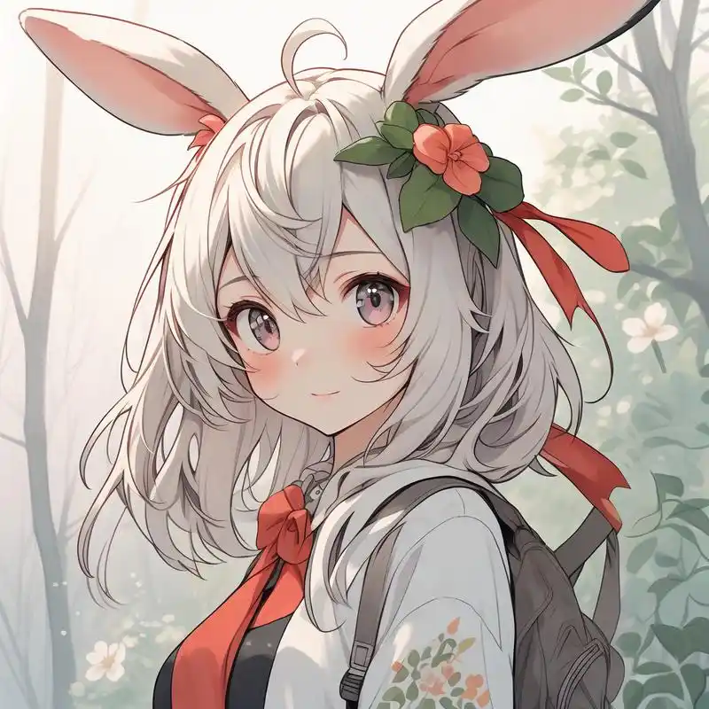 谁能拒绝可可爱爱的女兔头像🐰