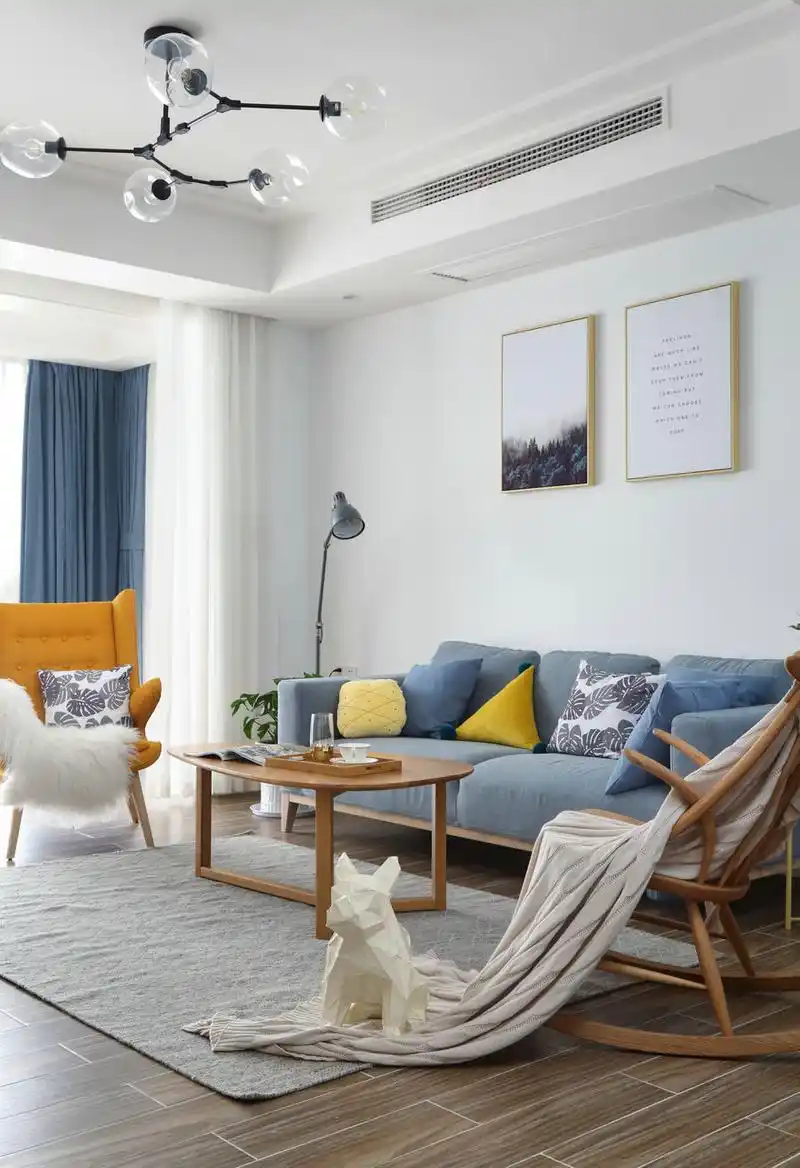筑鹿空间设计 | 北欧风室内设计案例_欧模设计圈
