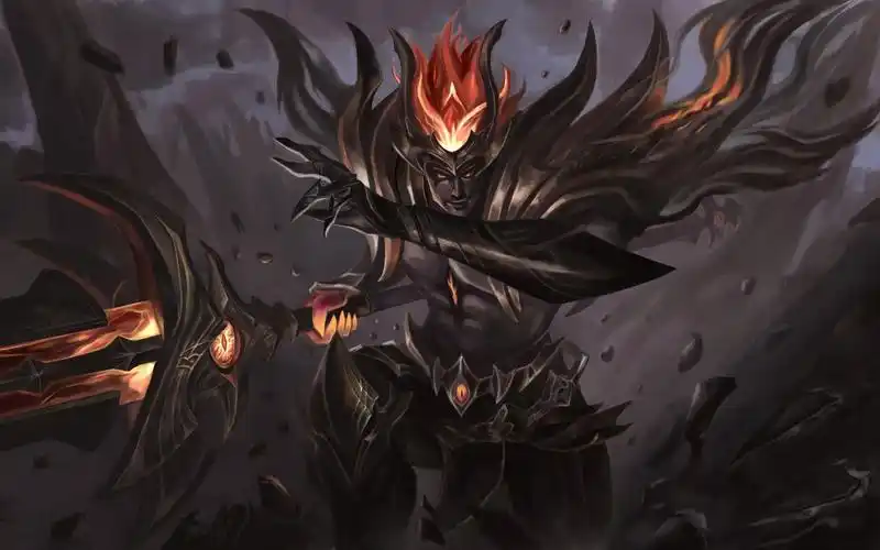 黑夜使者嘉文四世(临摹练习)