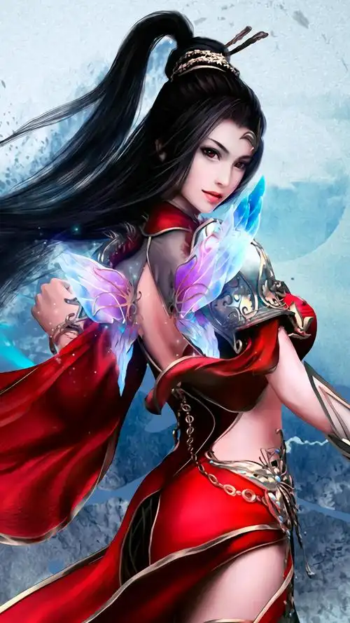 网游《诛仙世界》精美人物手机壁纸图片