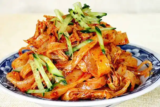 重庆凉皮的制作