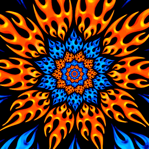 循环gifloopgif火焰gif完美的循环gif