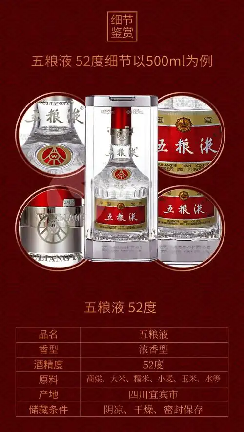 华致酒行】五粮液 第八代普五浓香型白酒 52度 50ml 单瓶【图片 价格