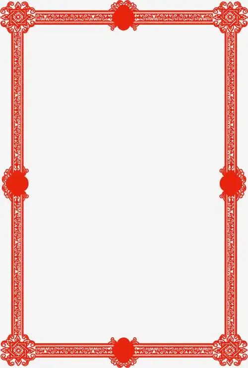 经典中式边框线框图素材素材免费下载_觅元素