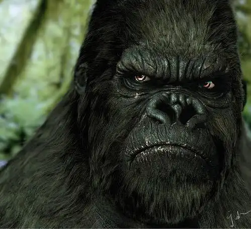 卡通大猩猩金刚漫画头像