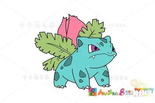 口袋妖怪卡通简笔画 简笔画图片大全-蒲城教育文学网