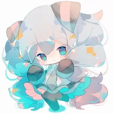 超可爱的mikuq版头像图片