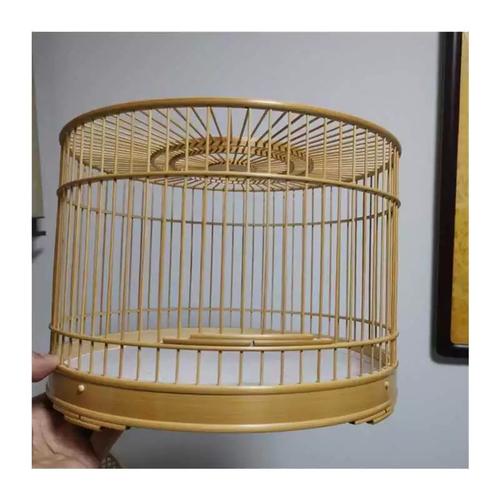 靛颏鸟笼72条64条56条鸟笼涿州名家鸟笼圆肩款天津北京笼红子绣眼