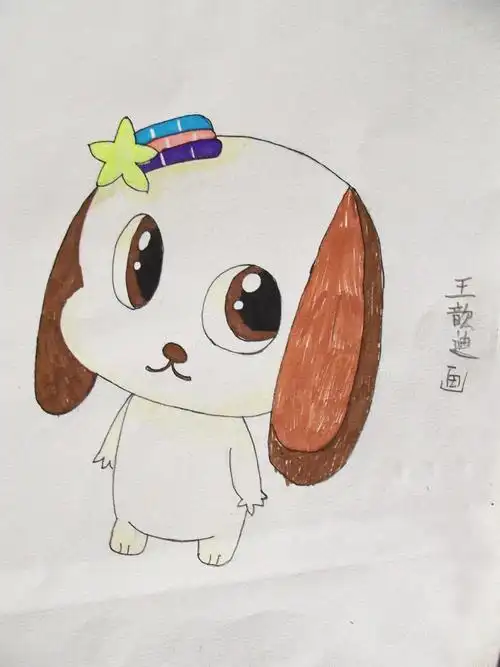 圆梦画室提高班20152016学年度第58周q版动漫作品