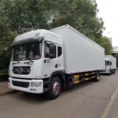 飞翼集装箱车价格 9米6厢货飞翼 货车六米八飞翼