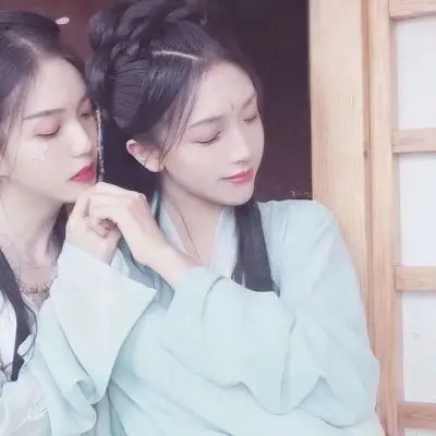 闺蜜合照头像古风汉服 古风闺蜜头像真人图片