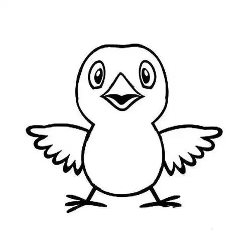 简单的小动物简笔画留着和宝宝一起画图片来源网络侵删小动物简笔画素