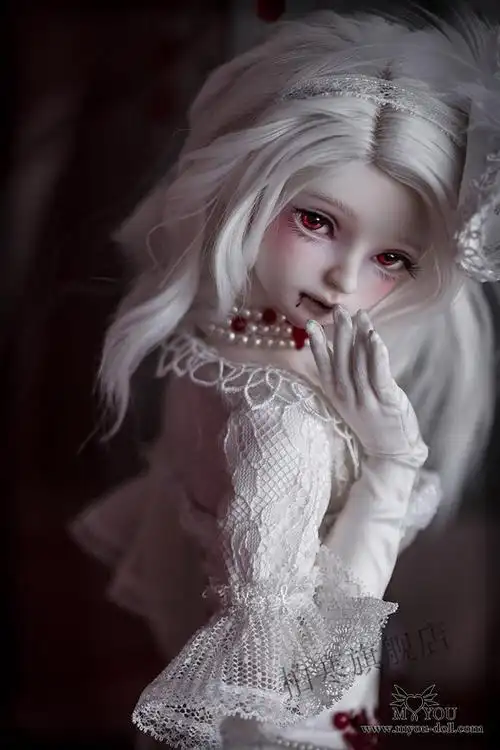 myou 吸血鬼 狄特莉丝 dietrich 1/4 bjd娃娃sd女娃 四分人形玩偶 普
