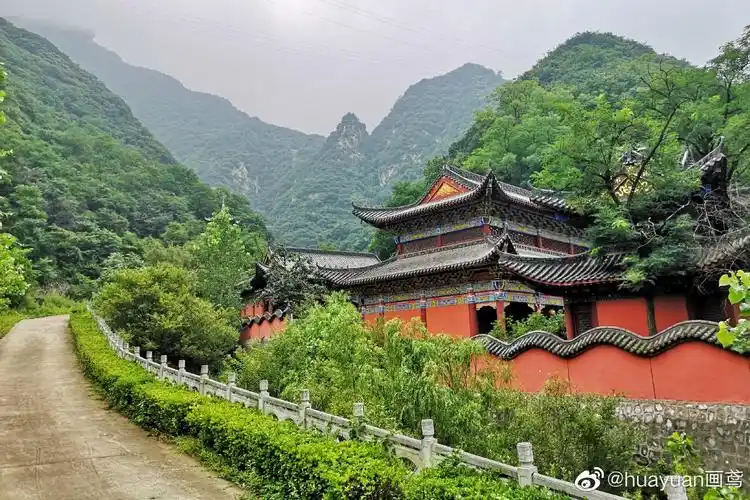 西安太平峪万花山太平寺举行盛大法事活动,祈福国泰民