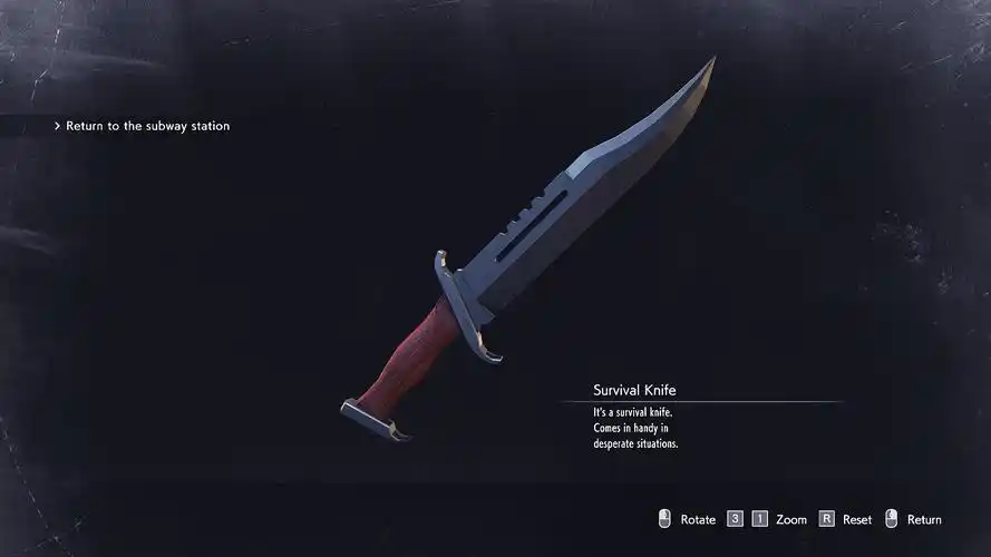 survival knife