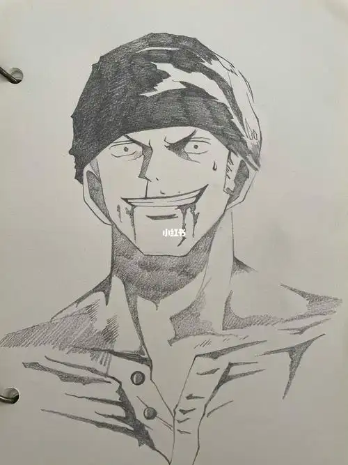 手绘  #画画  #绘画  #索隆  #海贼王  #动漫人物手绘  #绘画过程