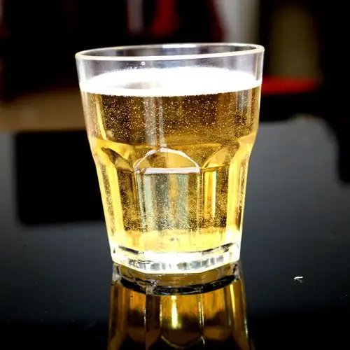 厂家批发pc透明八角杯啤酒杯ktv酒杯酒店威士忌酒吧杯定制