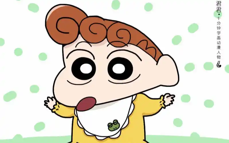 十分钟学画动漫人物小葵