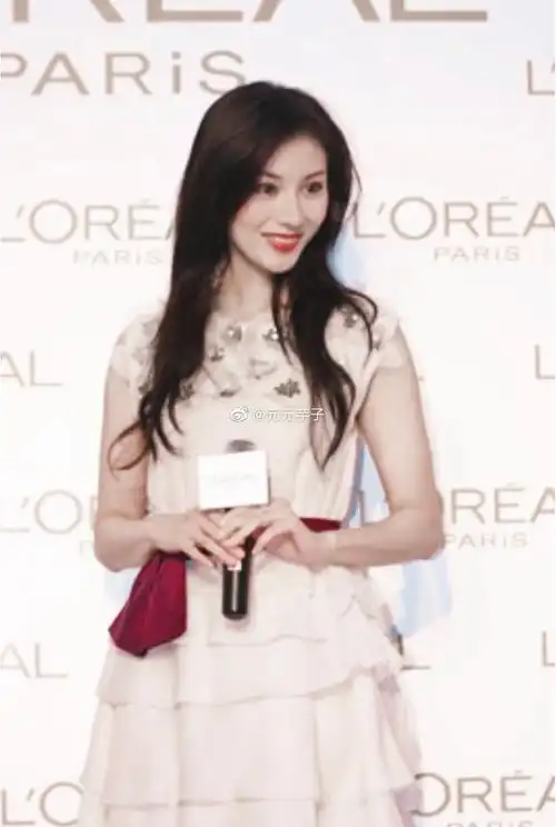 李嘉欣早期巴黎欧莱雅代言