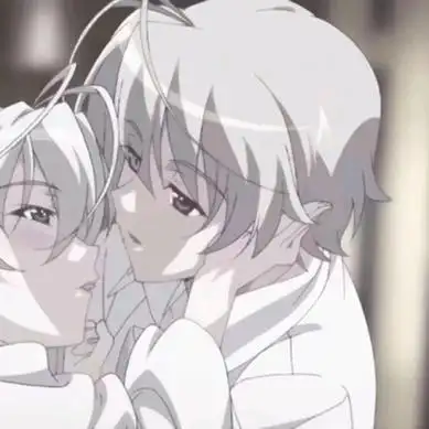 甜蜜动漫情头 高清恩爱的甜蜜动漫亲吻情头图片_情侣头像_美头网