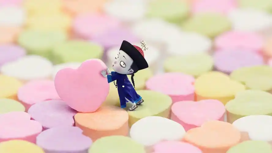 小僵尸图片,小僵尸表情,万圣节,糖果,鬼脸,暖萌,小僵尸壁纸,可爱,搞笑