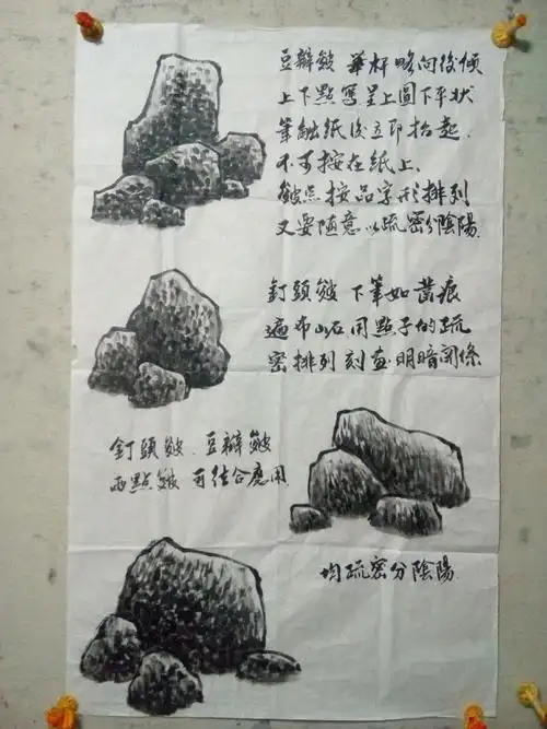 山石皴法小结