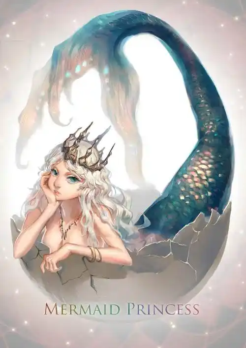 mermaidprincessk3latealth的pixiv美人鱼插画图片