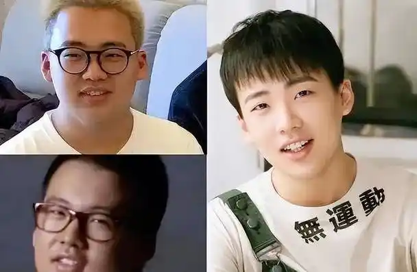 很多网友看到郭麒麟年轻时的胖照片后都被触发了.