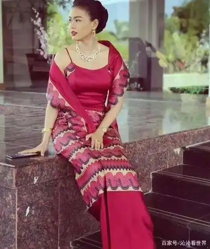 缅甸女性为什么要穿"笼基"?缅甸美女道出实情,看完长见识了