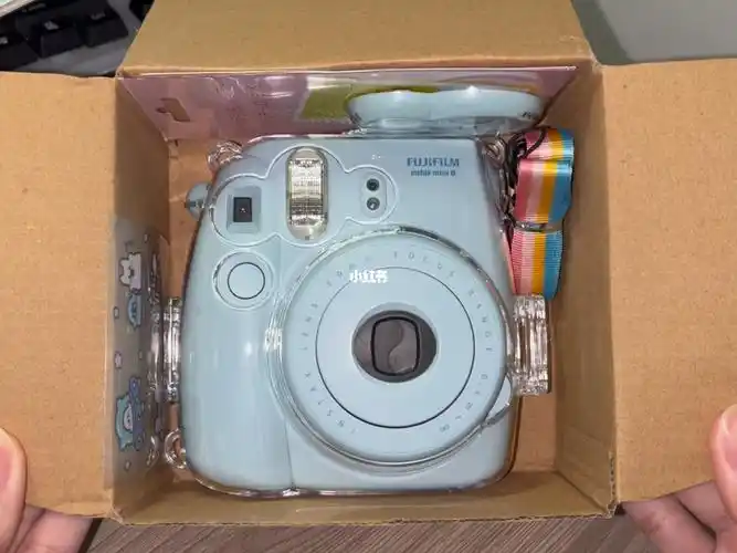 拍立得mini8蓝色一套出