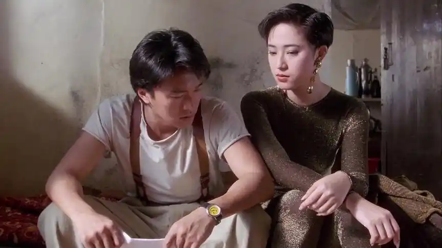 赌侠,星爷和龙九一起偷偷爬上船,帮助赌侠