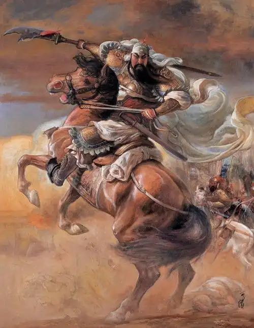 《三国演义》油画作品欣赏